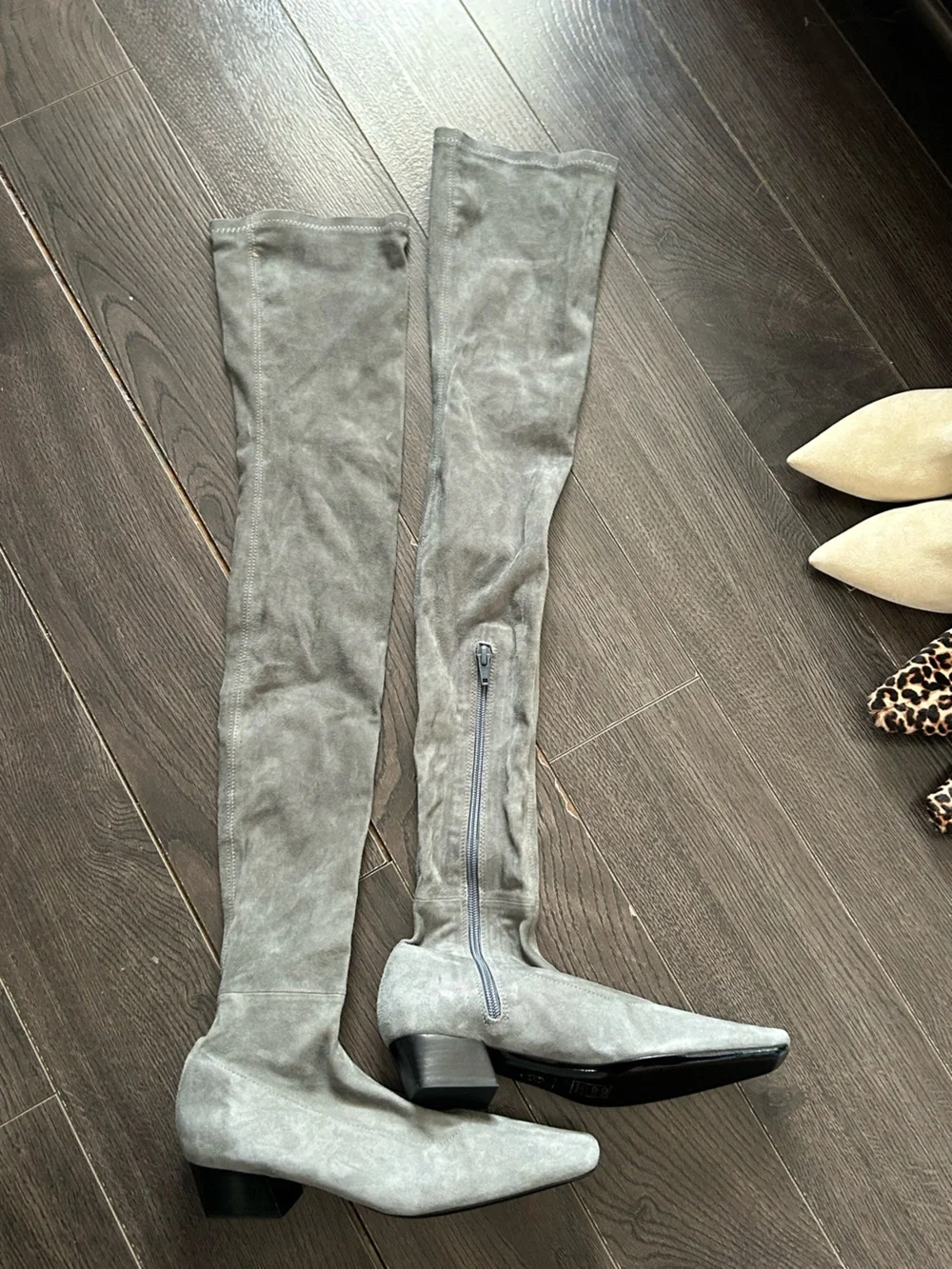 By Far OTK Boots in Gray 36
